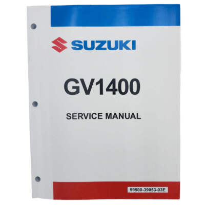 Suzuki 1986-1988 GV1400 Service Manual, 99500-39053-03E