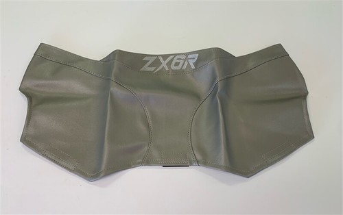 (Color: 2005 Titanium) Kawasaki ZX6R 636 Second Look Tank Bra | Cover | Wrap - Picture 1 of 2