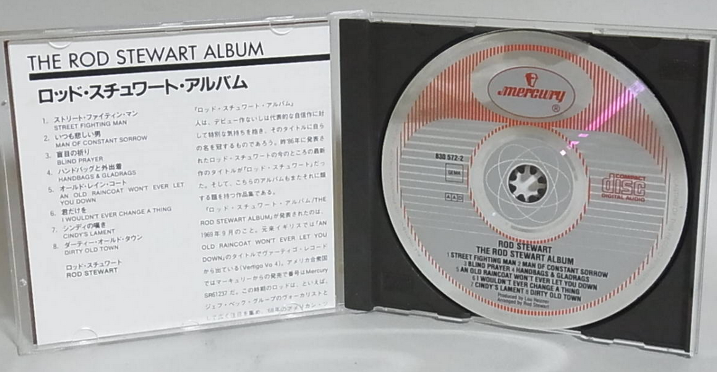 ROD STEWART The Album 1987 PROMO JAPAN CD 32PD-396 OBI s7701