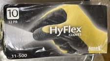 HYFLEX 11-500 ANSELL CR GLOVES SIZE 10 (12 PAIR)