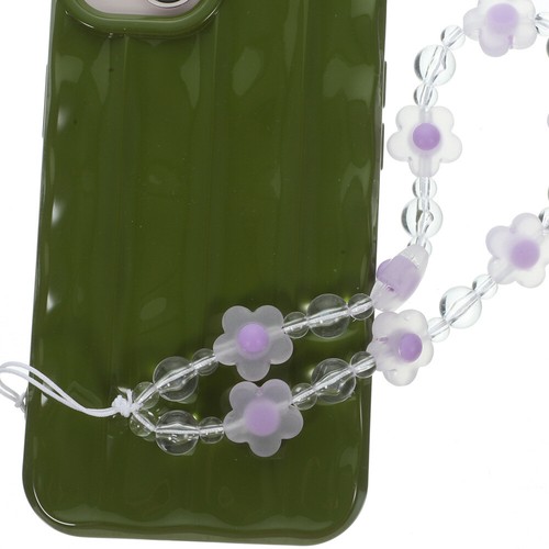 2pcs Flower Decorative Shopping Wrist Lanyard For Keys Cell Phone Wristlet Strap - Zdjęcie 3 z 12