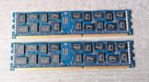 32 GB (2x16 GB) Hynix 2Rx4 PC3-12800R-11-12-E2 server Ram/DIMM - Foto 2 di 2