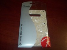 NEW - Fender Backplate For Strat - AGED WHITE MOTO, 099-1328-000