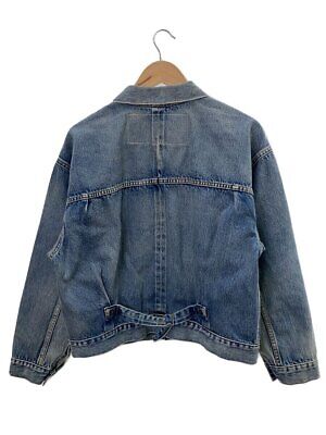 Levi's × BEAMS SUPER WIDE TRUCKER Jacket denim indigo S Used Levi's × BEAMS SUPER WIDE TRUCKER Jacket denim indigo S Used