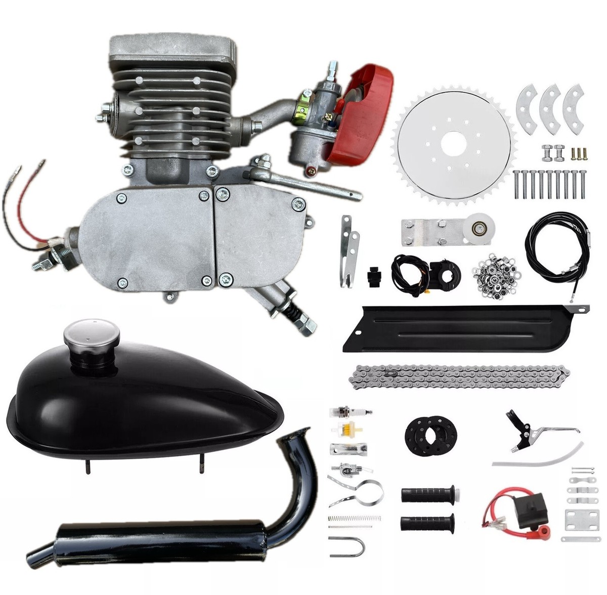 Gomax Avenger 85 Avenger 85cc Motorized Bike Engine Kit 36