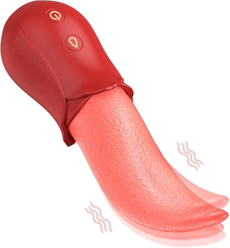Waterproof-Tongue-Licking-Handheld-for-Women-Personal-Body-Stimulator-Massager - Picture 5 of 10