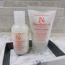 Bumble Bb. Invisible Oil Hairdresser's Shampoo & Conditioner Set 2oz Each Travel
