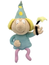 Vintage 1999 Fractured Fairy Tales Plush 10" Fairy Stuffins Rocky & Bullwinkle