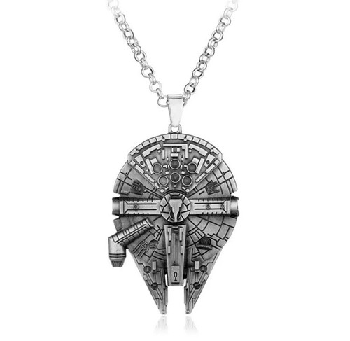 Bague Chevalière Faucon Millenium Star Wars - Taille US 11 (64 FR) - Argenté (Neuf Avec Étiquette)