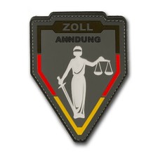 ZOLL Ahndung, Staatsanwaltschaft, Abzeichen, Aufnäher, Patch -Neu-