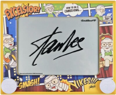 Etch A Sketch Stan Lee Excelsior! 60th Anniversary Limited Edition Marvel Comics