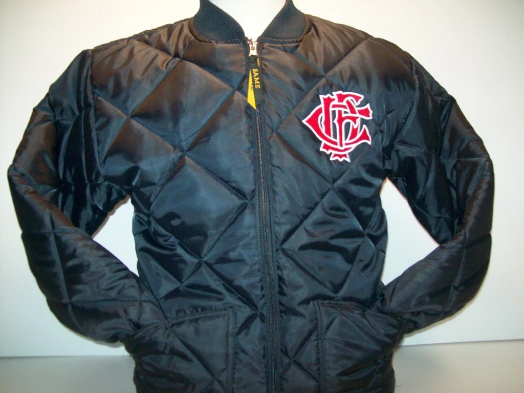 Chicago Fire Department Quilted Jacket Full Zip Cross Axe