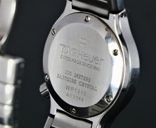 $1,450 Ladies TAG Heuer Steel Alter Ego Blue Dial 29mm Swiss Quartz Watch WP1313 8