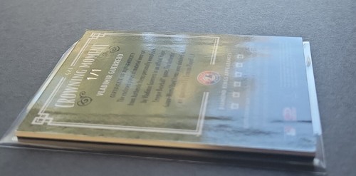 Vladimir Guerrero 2005 Donruss Diamond Kings #1/1 Flashback Bat Jersey Relic HOF - Picture 12 of 14