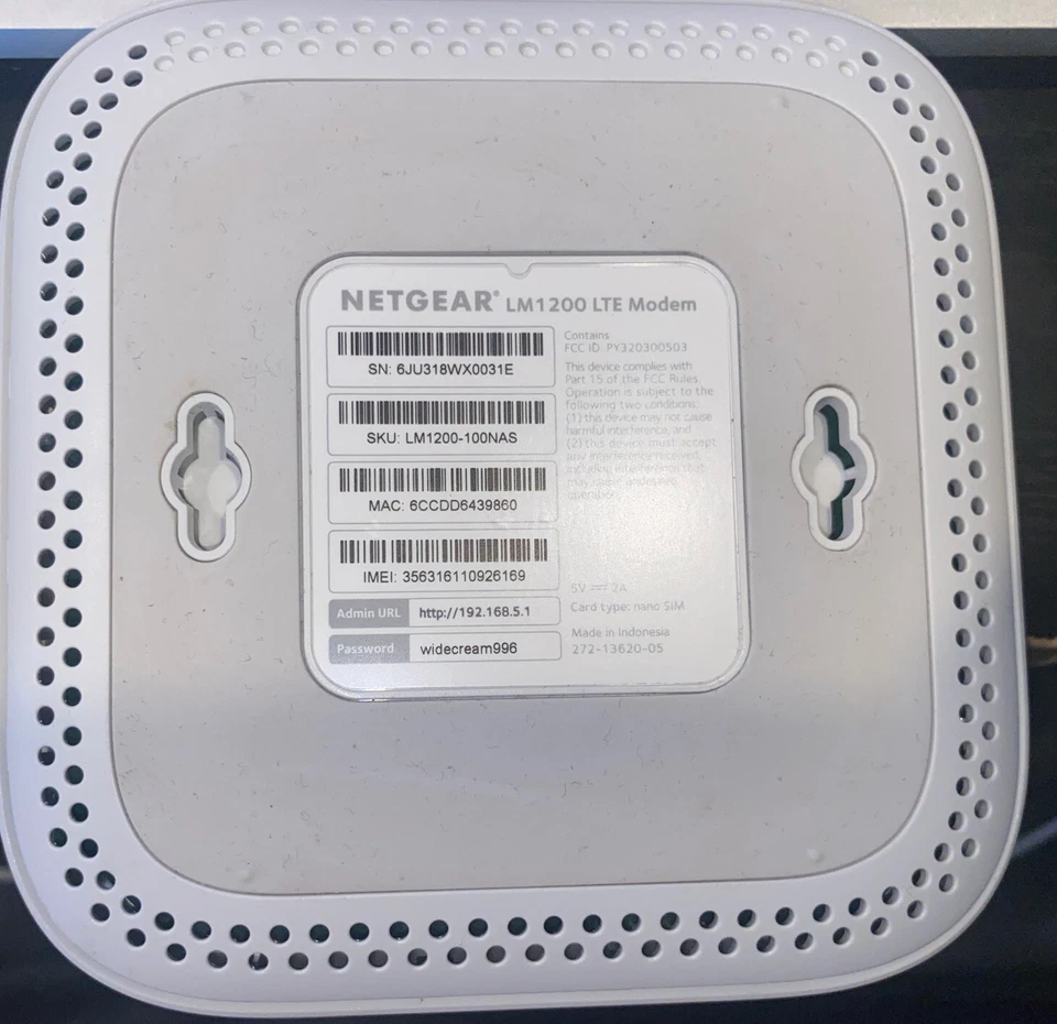 NETGEAR LM1200 - 4G LTE Broadband Modem - Image 4 of 4