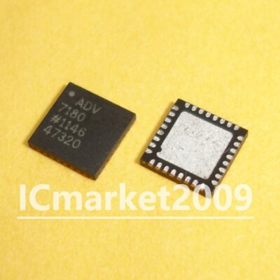2 PCS ADV7180BCPZ QFN40 ADV7180 BCPZ 10-Bit, 4 x Oversampling SDTV Video Decode
