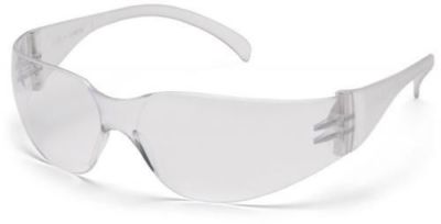 Pyramex Mini Intruder Safety Glasses Work Eyewear Clear Lens ANSI Z87.1+