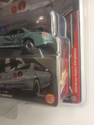 Johnny Lightning 1999 Nissan Skyline GT-R (BNR34) Rising Sun