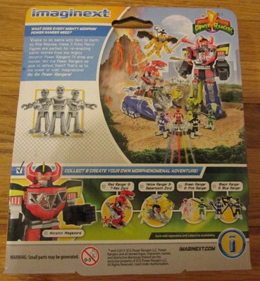 Imaginext POWER RANGERS PUTTY PATROL 3 PACK FIGURE MMPR Villain