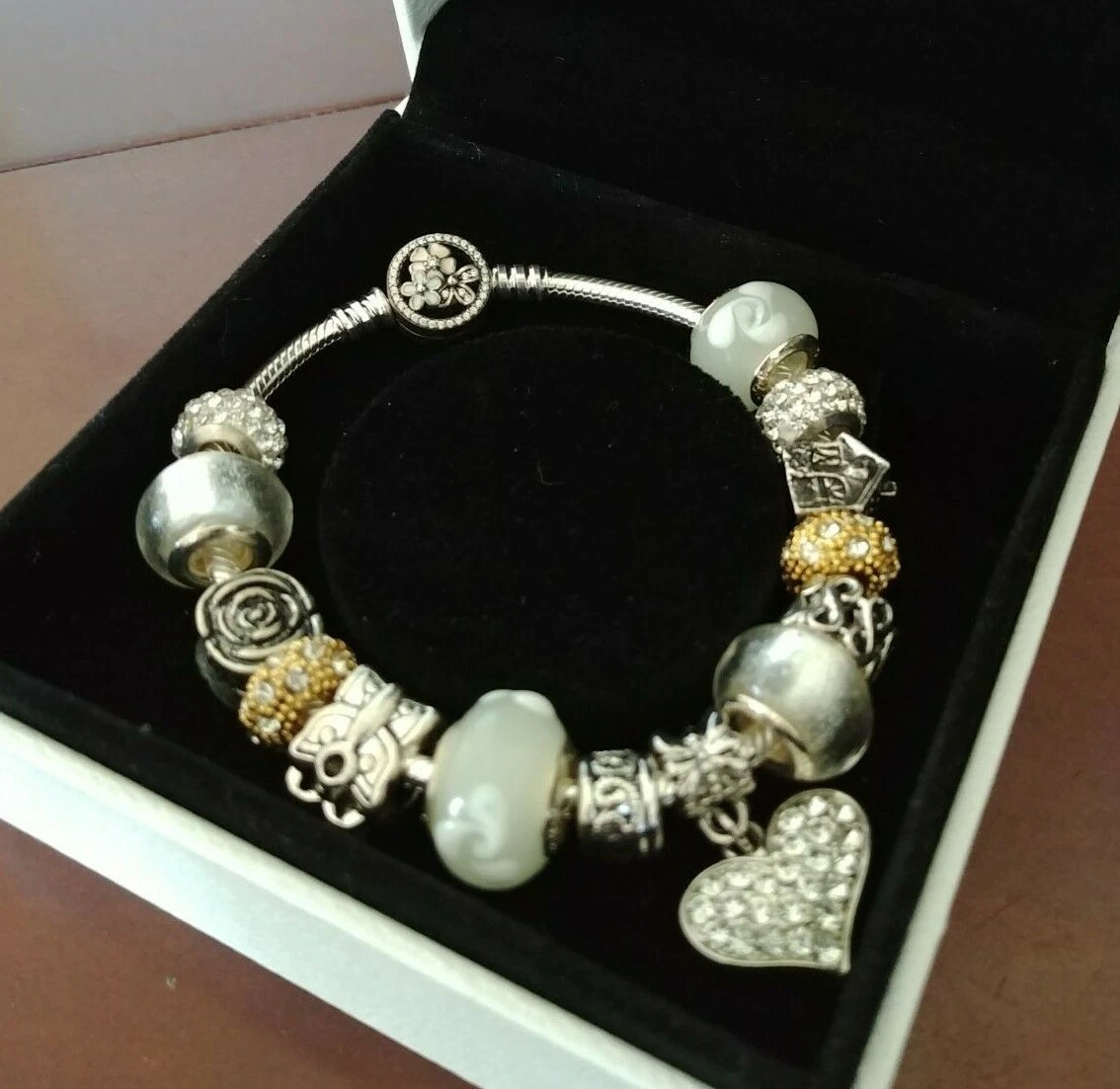 Flower pandora bracelet sale