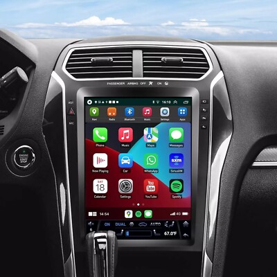 12.1'' Car Radio Stereo For Ford Explorer 2011-2019 Android Auto Carplay GPS Cam