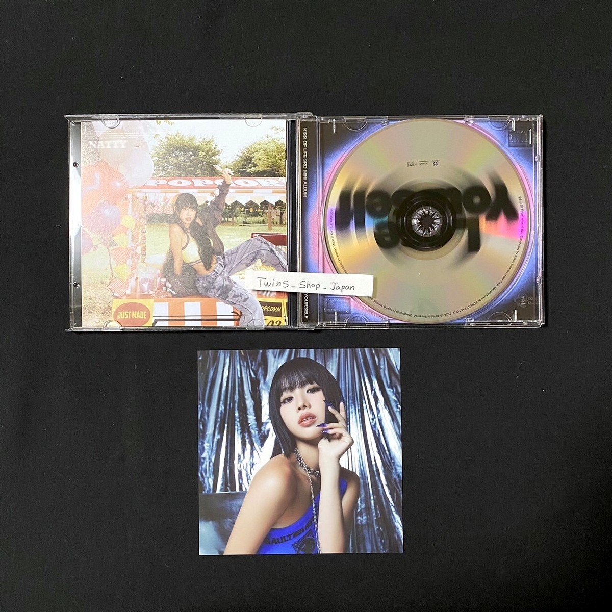 kiss of life autographed signed 1st Single album LOSE kiss of life autographed signed 1st Single album LOSE