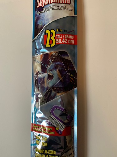 23” Avatar Sky Diamond Kite NEW Movie James Cameron. NOS. Twentieth Century Fox - Picture 8 of 10