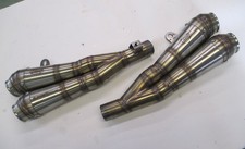 Impianto di scarico Kawasaki Z1000 ZR1000D Laser Extreme GP-Style con numero CE dal 2010