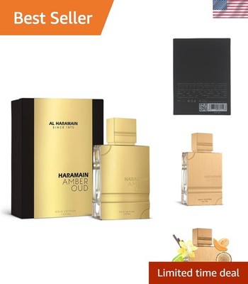 Elegant Al Harmain Amber Oud Gold 4 Fl oz Perfume - Unisex Sophistication
