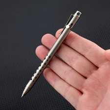 EDC Titanium Ballpoint Pen Signature Writing Pocket Pen Outdoor Business Office