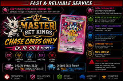 POKEMON ME:2.5 ASCENDED HEROES MASTER SET (ALL CARDS AVAILABLE)