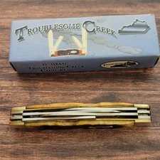 Troublesome Creek Full Congress Whittler Folding Pocket Knife