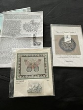 Lacework Coaster No 2. Square French Fan & Bridge Edging, Ice Moth