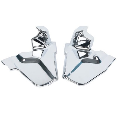 Chrome Engine Lower Side Covers Fit For Honda Goldwing GL1800 2001-2011 2002