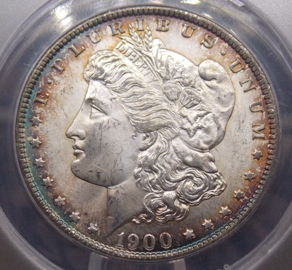 25+ MS 63 Graded 1900 Year Morgan US Dollars (1878-1921) for sale