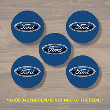 Ford Wheel Center Cap Overlay X5 Vinyl Decal Sticker