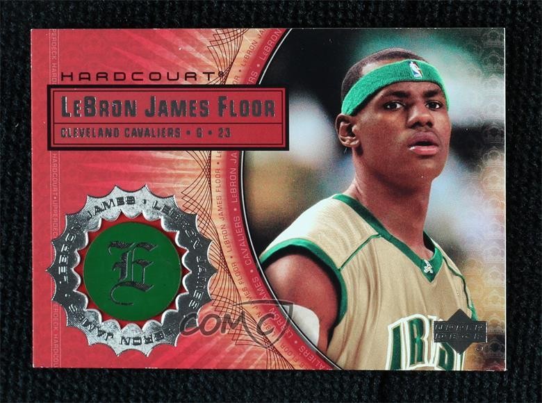 2003-04 Upper Deck Hardcourt Lebron James Floor LeBron James #LB2 Rookie RC
