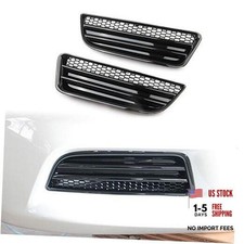 Front Bumper Honeycomb Fog Lamp Cover Tirm For Dodge Charger 2015 2016 2017