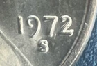 1972-S Lincoln Memorial Cent — photo from another recent sale