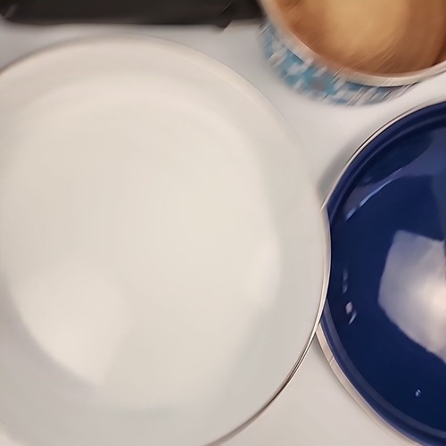 Vintage Farmhouse Enamelware Cook Set Floral Flower Blue 8 Piece Set Pots Pans - Picture 5 of 14