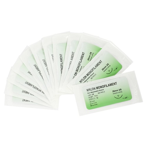 12 PièCes / Ensemble Kit de Pratique de Suture de Fil de Monofilament en Ny9545