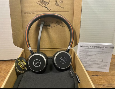 Jabra Evolve 65 TE Stereo   Top-Headset für Arbeit & Musik!