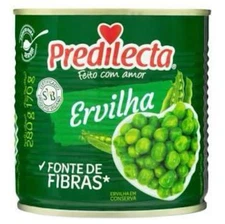 Predilecta Canned Peas Ervilha 280g - Authentic Brazilian
