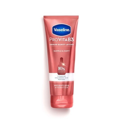 Vaseline Pro VitaB3 Serum Burst Lotion Supple & Soft Healthy, Hydrated Skin, Lig