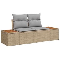 Modernes Gartensofa | TerrassenmöBel | Gartenbank | BalkonmöBel Inkl. Kissen