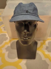 Livity Outernational Hat Hemp Cobalt Adjustable Med xLg Adjustable Into Visor