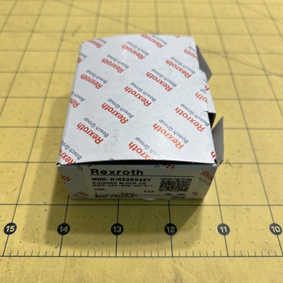 REXROTH BOSCH LINEAR RAIL BEARING RUNNER BLOCK R16228942Y NEW! Free Shipping! EB