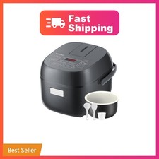 Arrocera pequeña TOSHIBA, 3 tazas sin cocinar, para 1-3 personas, pantalla LCD, 8 co...