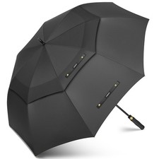 Golf Umbrella Windproof, Extra Large Oversized Heavy Duty Double Canopy for R...