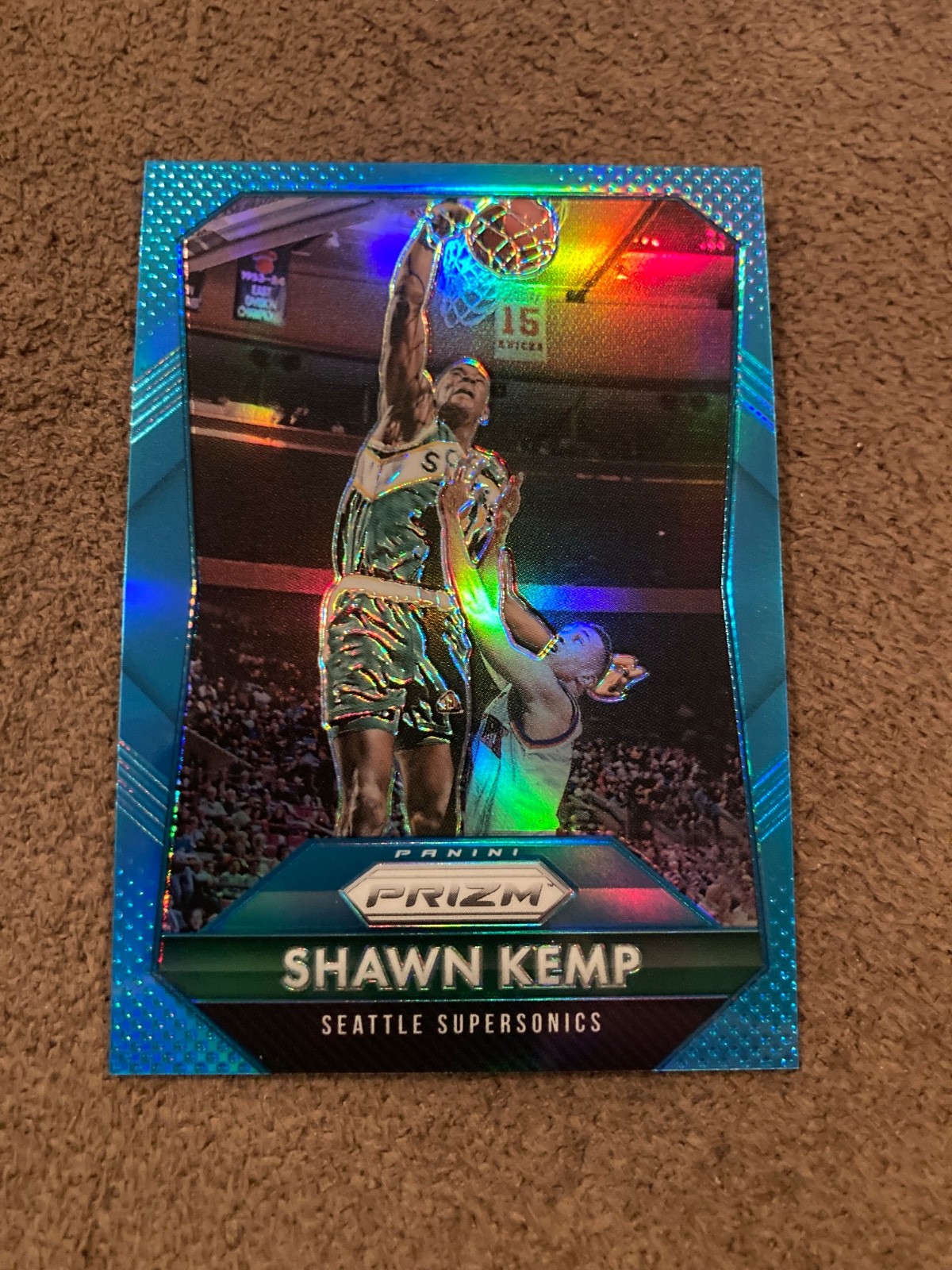 Shawn Kemp 2015-16 Prizm #270 Light Blue /199